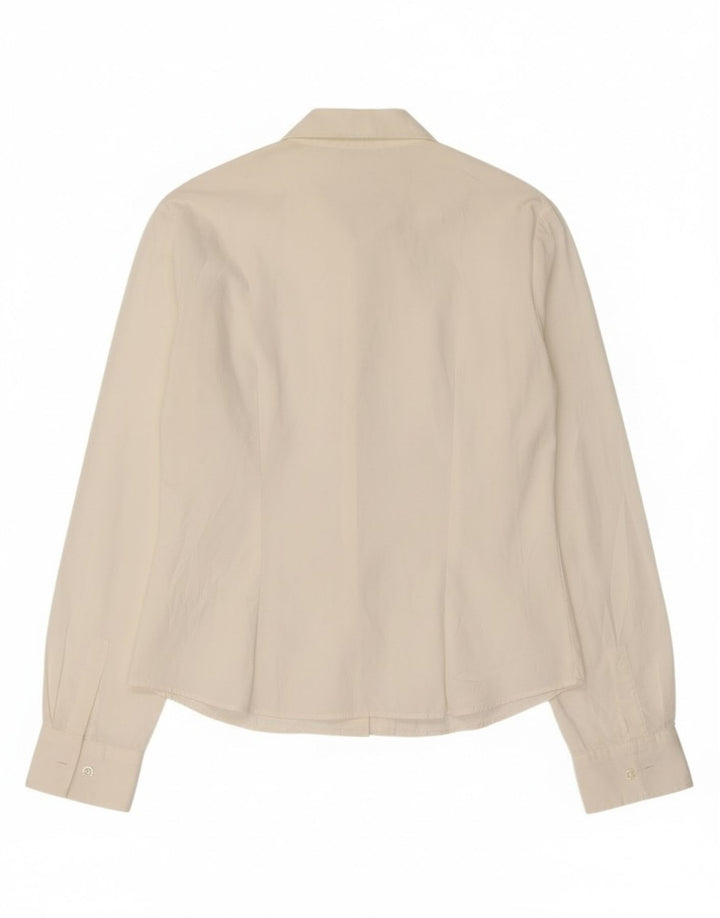 Рубашка женская Benetton UK 12 средняя белая