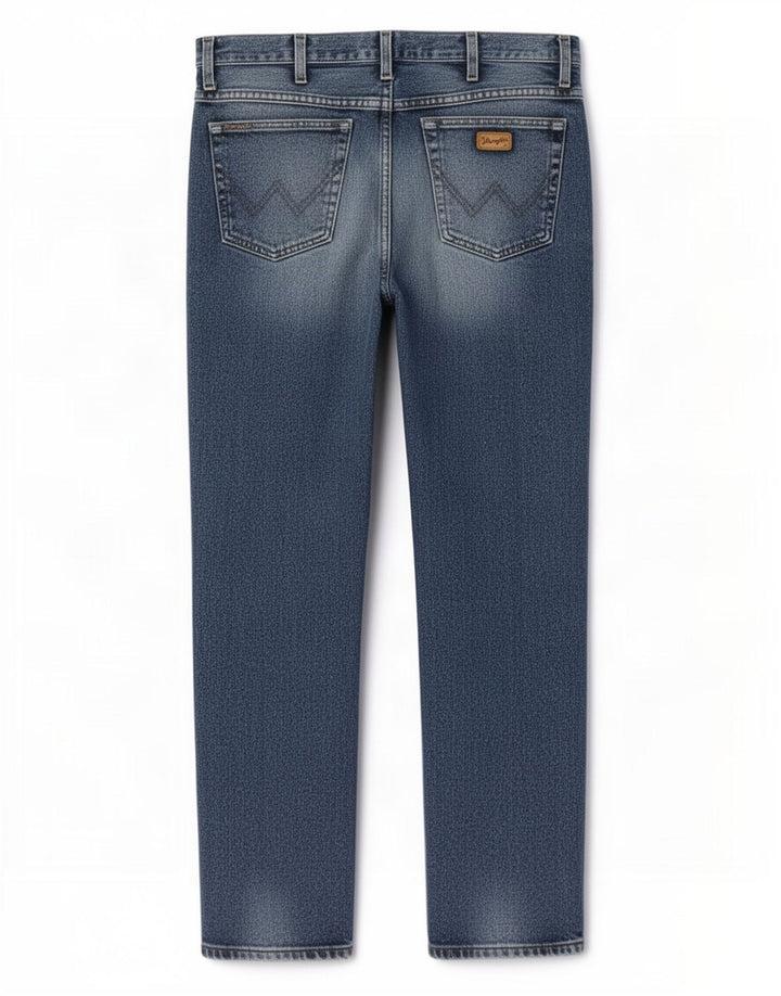 Джинсы мужские прямые Wrangler W34 L29 синие