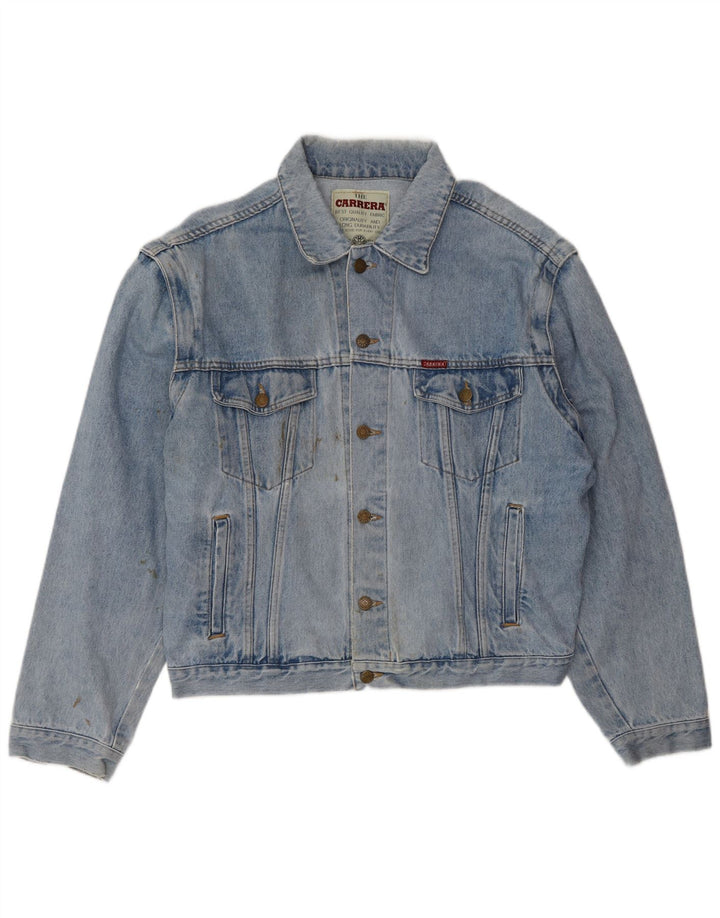 Мужская джинсовая куртка CARRERA UK 40, большая синяя