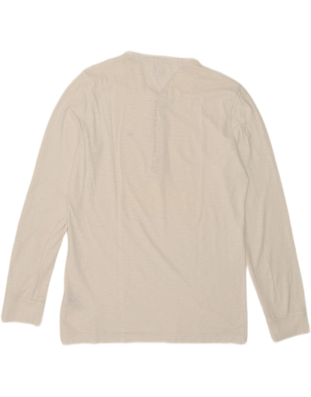 Мужской топ Tommy Hilfiger с длинным рукавом XL, белый хлопок