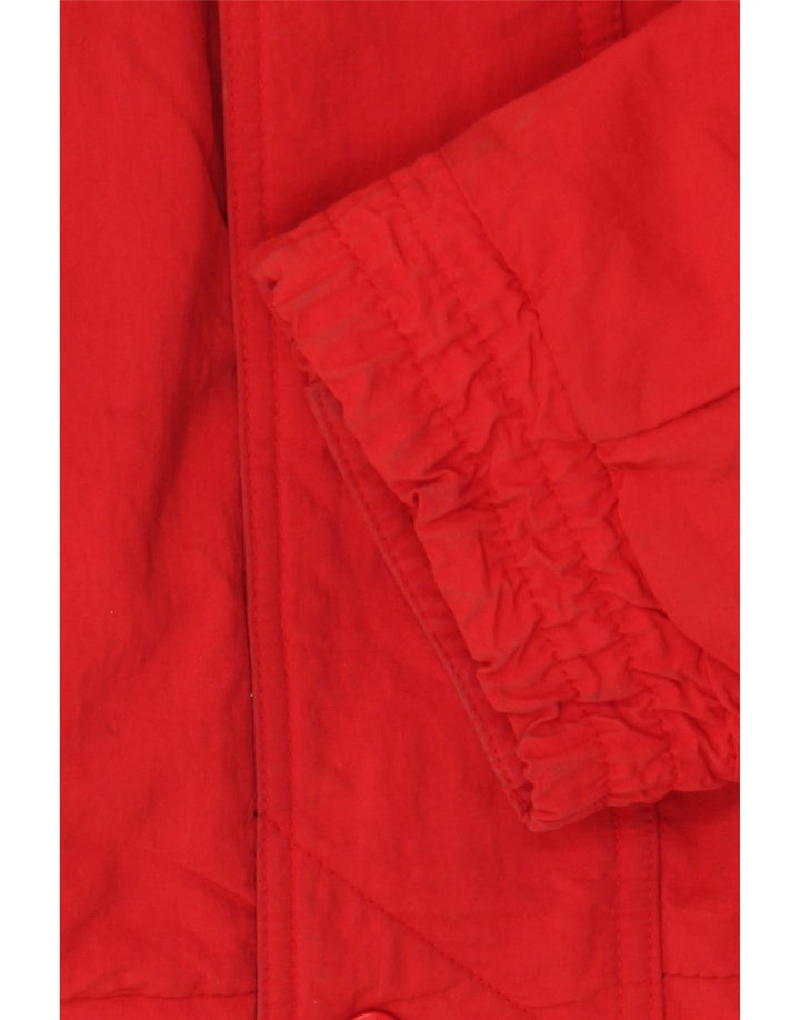 Мужская стеганая куртка Eddie Bauer UK 42 XL, красный хлопок