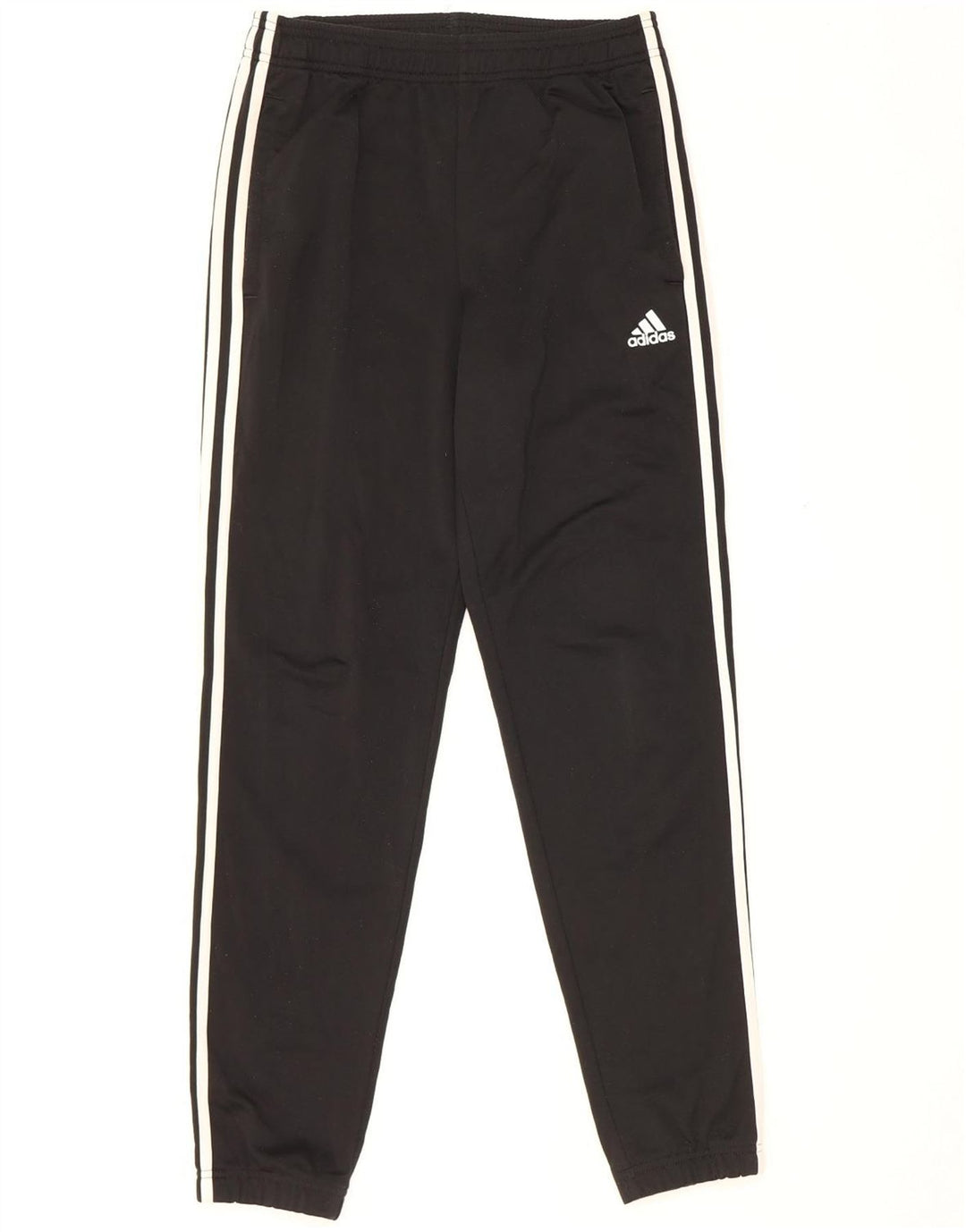 Adidas Мужские спортивные брюки Джоггеры Маленькие черные полиэстер