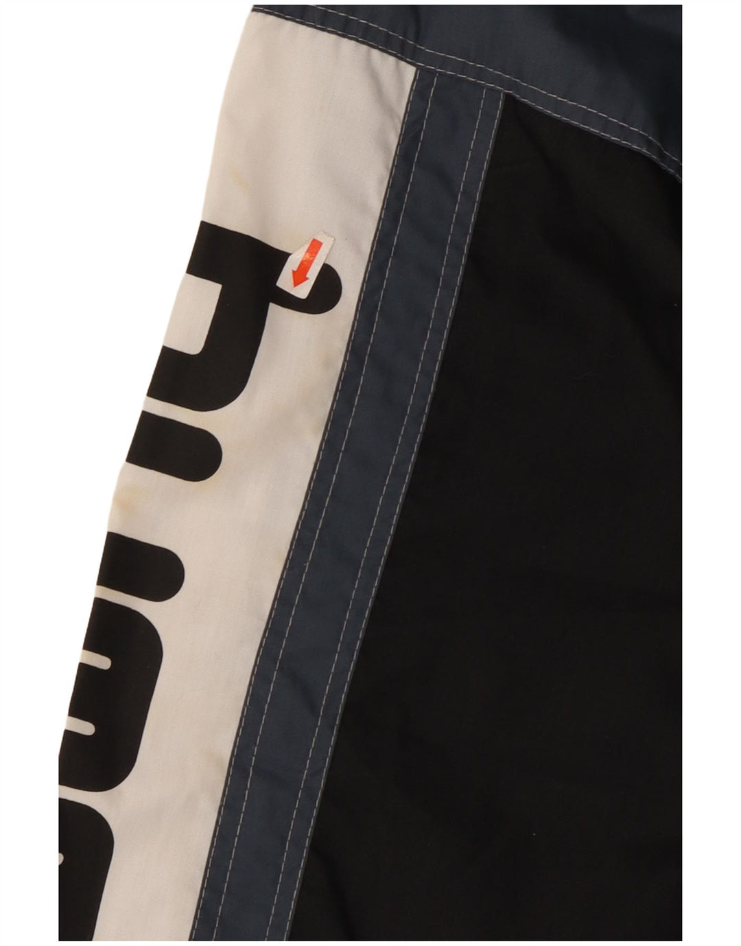 Мужской спортивный костюм Hummel с графическим рисунком, верхняя куртка XL, черный полиэстер с цветными блоками