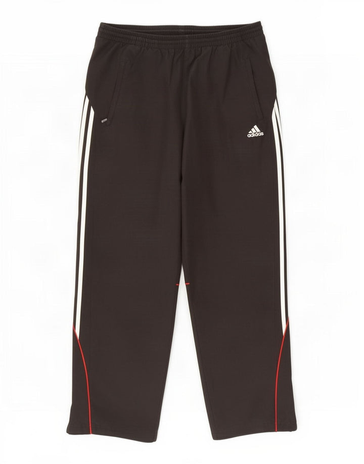 Мужские спортивные брюки Adidas UK 40/42, средний черный полиэстер