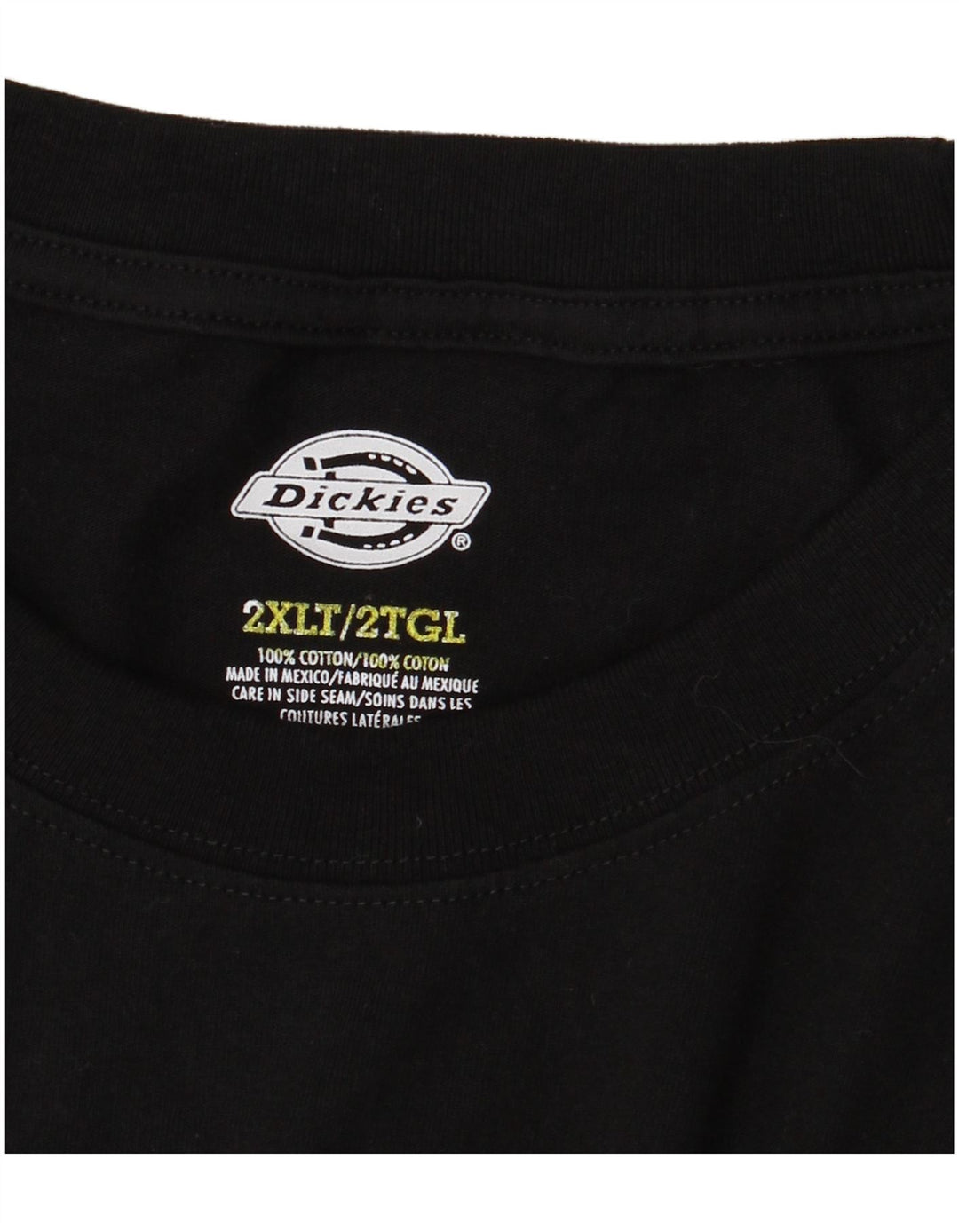 Мужской топ Dickies с длинным рукавом 2XL, черный хлопок