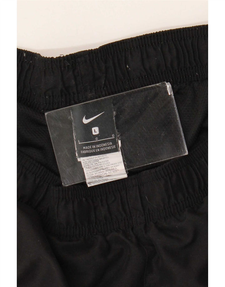 Мужские спортивные шорты Nike, большие черные, полиэстер