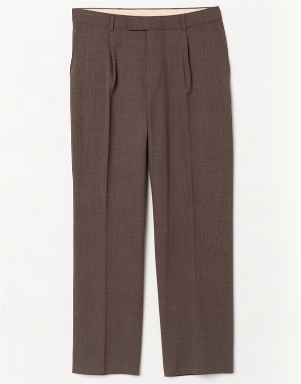 Мужские прямые костюмные брюки Hugo Boss IT 52 XL W36 L33 Серые