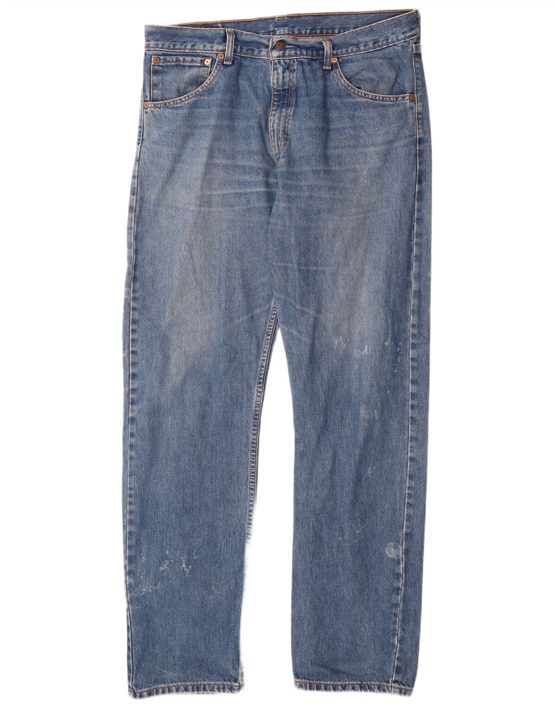 Мужские прямые джинсы Levi's 521 W38 L34 синие, хлопок
