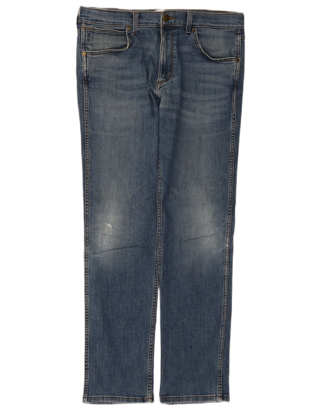 Джинсы мужские узкие Wrangler W34 L31 синие