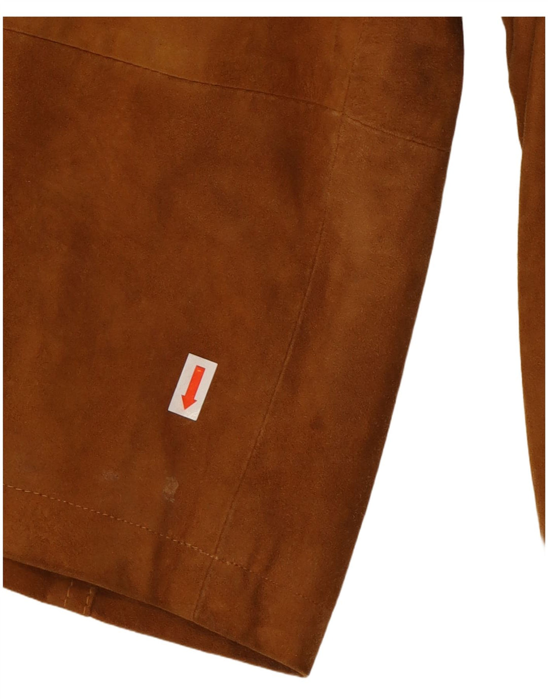 Винтажная мужская замшевая куртка IT 46 маленькая коричневая кожаная классика