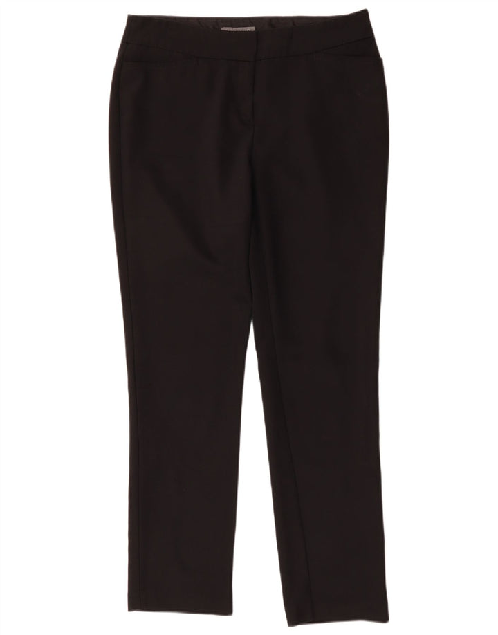 LAURA ASHLEY Женские узкие повседневные брюки UK 12 Medium W32 L31 Черные