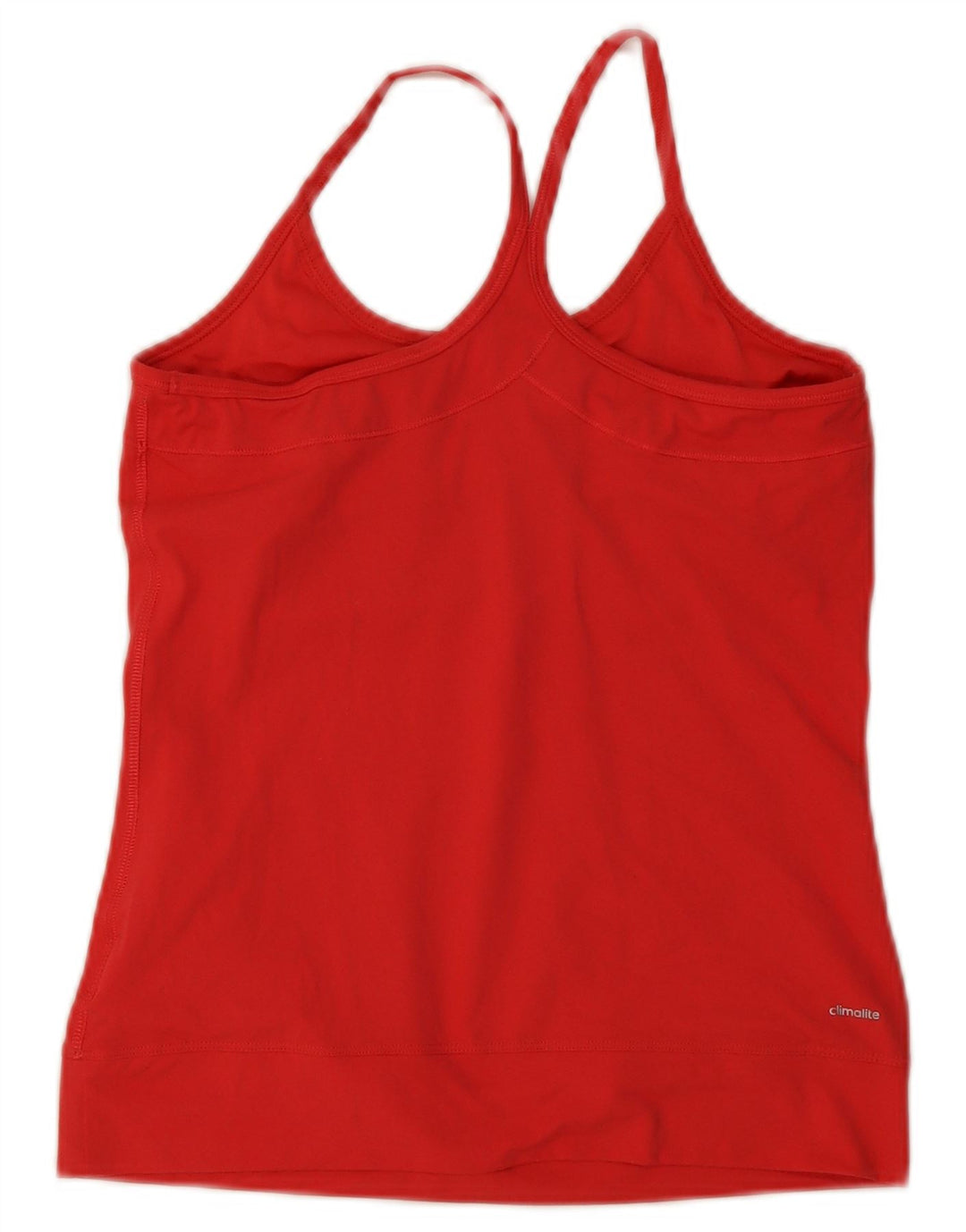Женский жилет Adidas Climalite Top UK 12, средний красный полиэстер