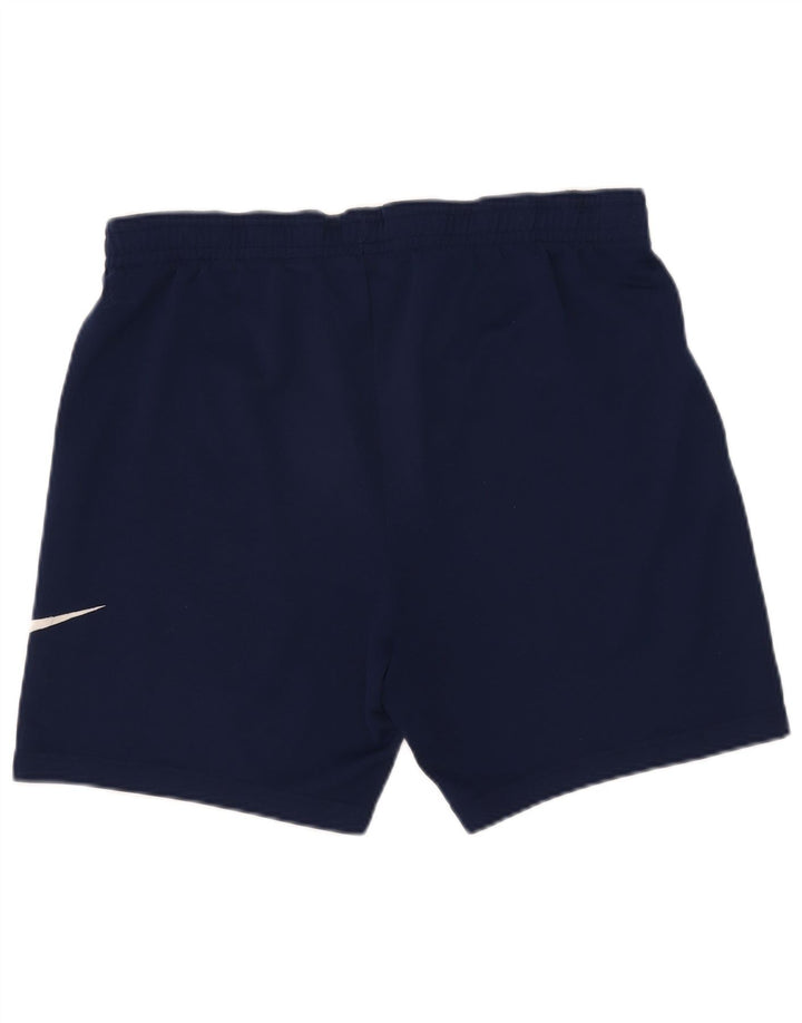 Мужские спортивные шорты Nike, большие темно-синие, полиэстер