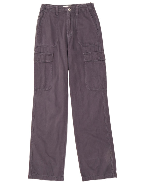 Мужские прямые брюки карго Zara EU 32 2XS W22 L32 синие, хлопок