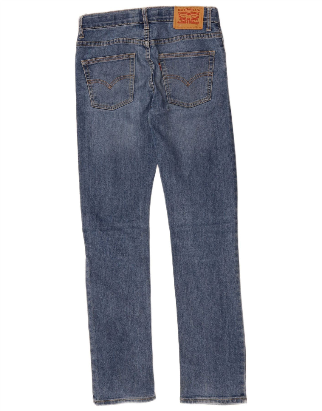 LEVI'S Boys 511 Slim Jeans 13-14 Years W30 L28 Blue Cotton
