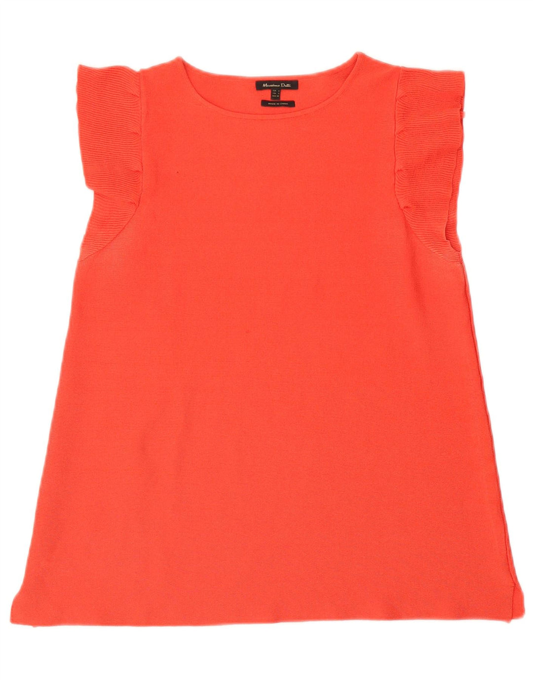 Женская блузка Massimo Dutti Top UK 10, маленькая красная