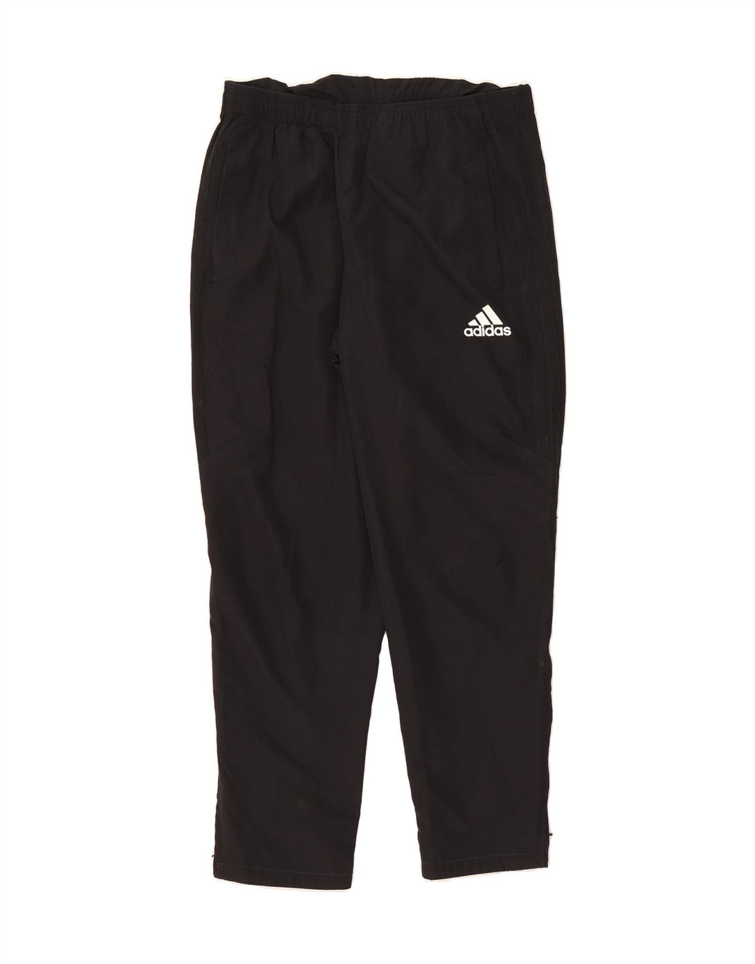 ADIDAS Mens Climalite Tracksuit Trousers Medium  Black Polyester Vintage Adidas and Second-Hand Adidas from Messina Hembry 