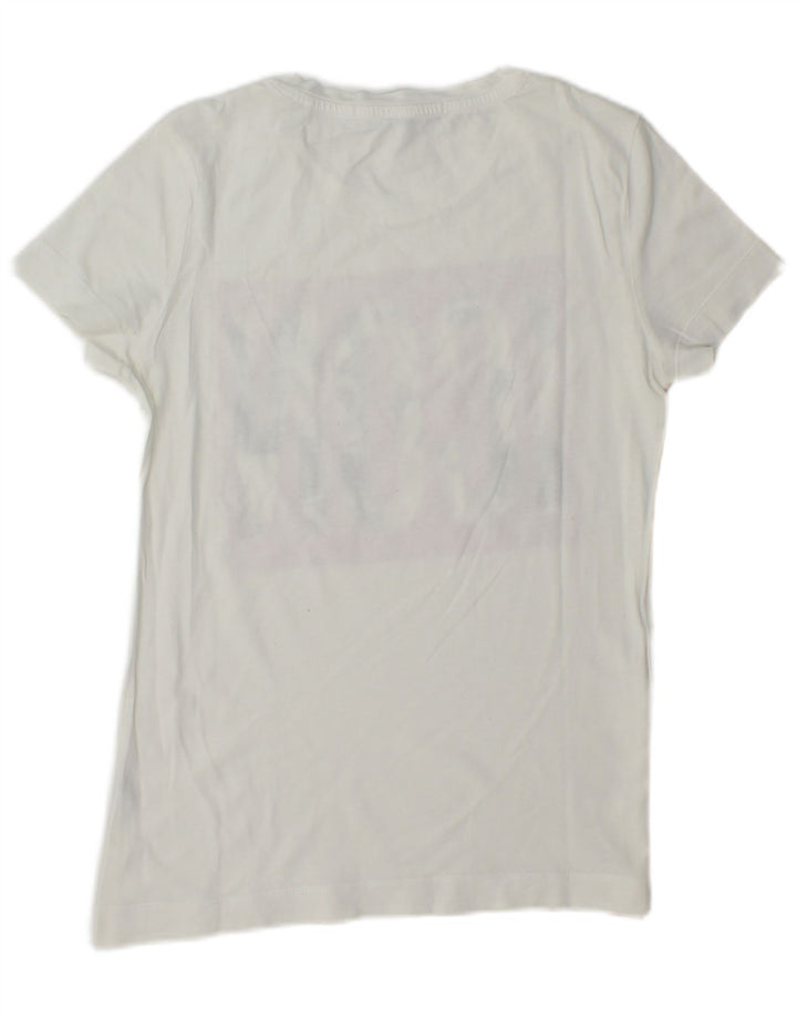 Женская футболка Guess с рисунком Top UK 14, средний белый