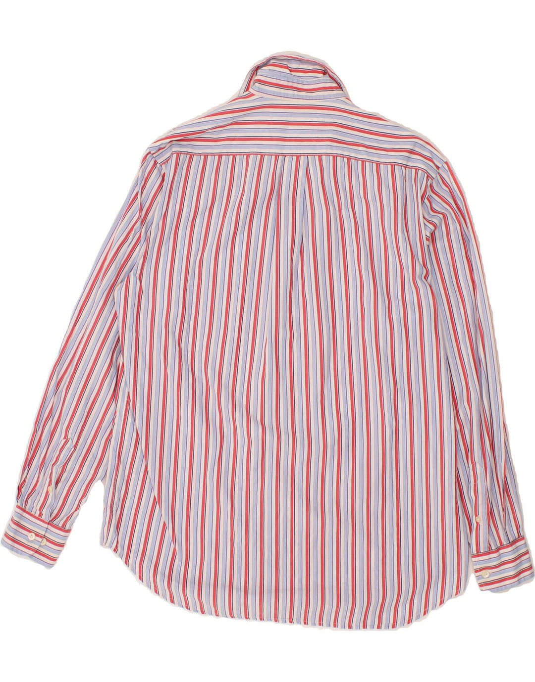 MARINA YACHTING Mens Shirt Size 40 Medium Blue Striped Cotton Vintage Marina Yachting and Second-Hand Marina Yachting from Messina Hembry 
