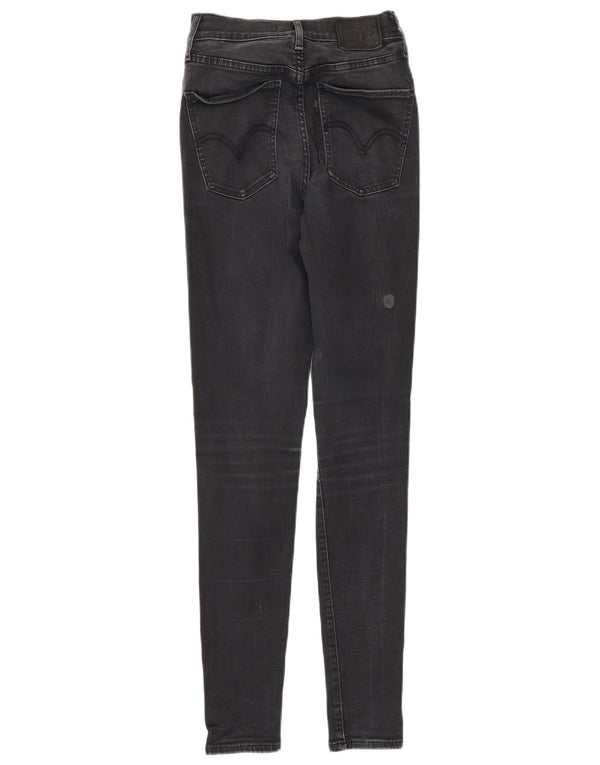 Женские джинсы скинни Levi's Mile High W26 L28 Серые