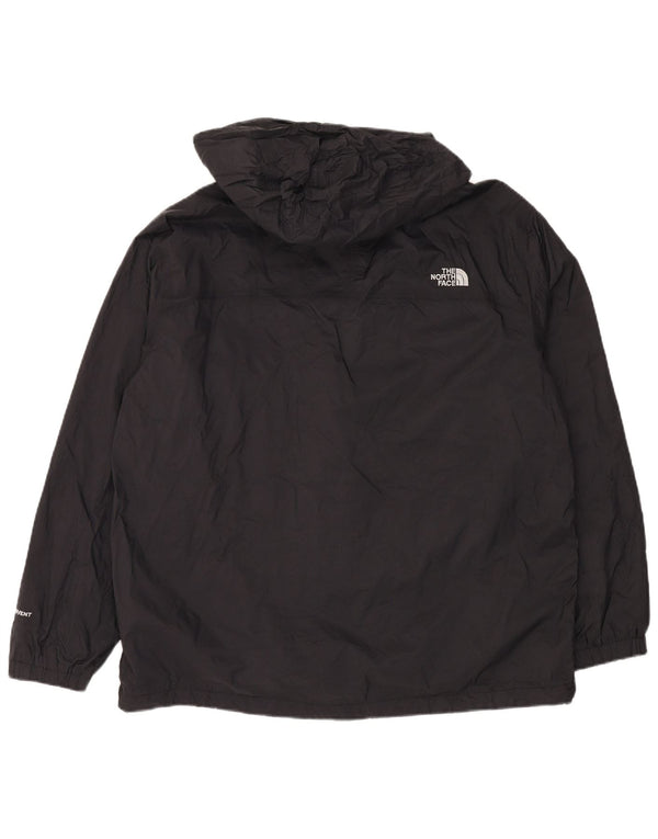 Мужская дождевик с капюшоном THE NORTH FACE UK 42 XL, черный нейлон