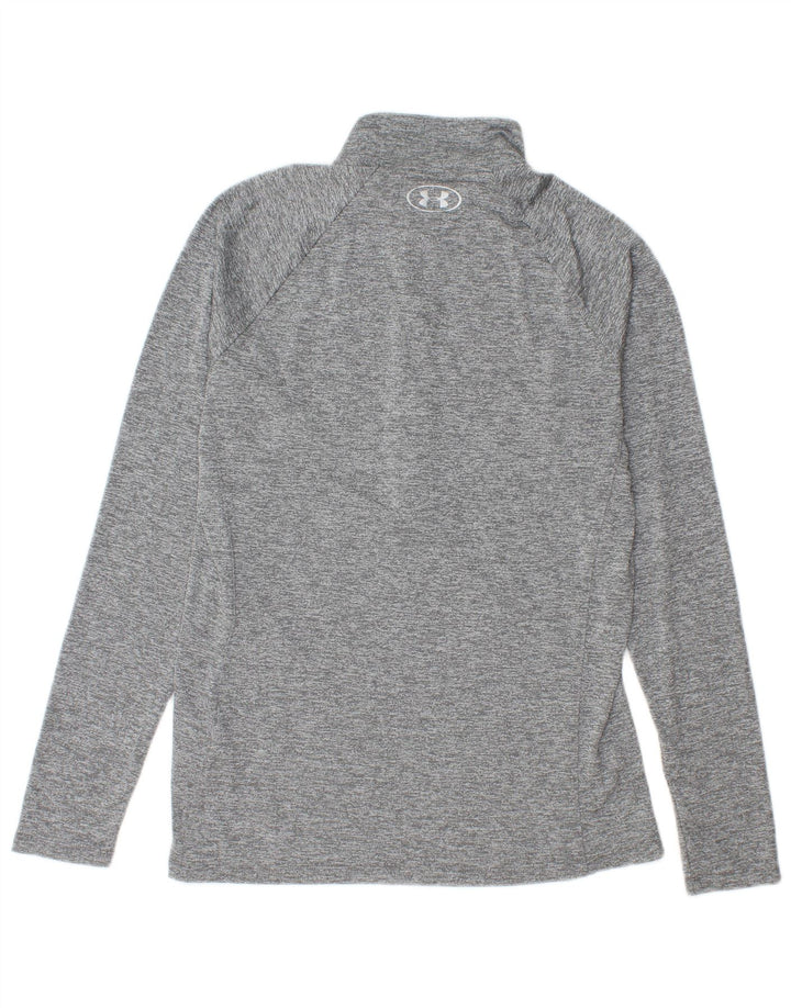 Женский спортивный пуловер Under Armour Heat Gear, топ UK 14, большой серый цвет