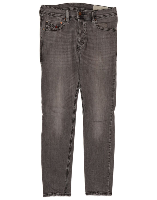 Мужские джинсы скинни DIESEL W29 L30, серый хлопок