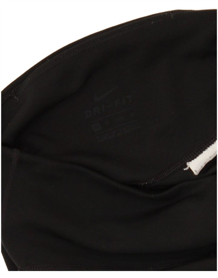 Женские леггинсы с рисунком NIKE Dri Fit UK 6 XS, черные