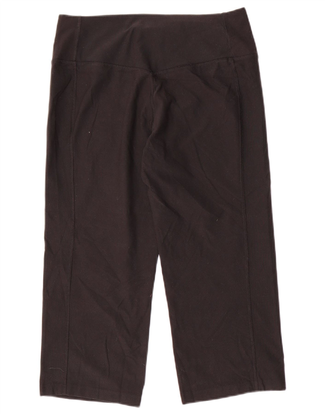 Женские леггинсы-капри NIKE Dri Fit UK 12, средний черный полиэстер