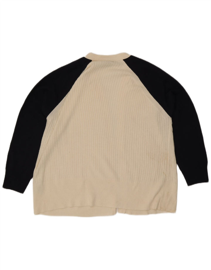 Женский свободный кардиган Marks & Spencer UK 18 XL Белый