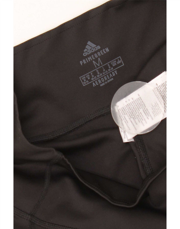 Женские леггинсы Adidas Aeroready UK 12/14, средний черный полиэстер