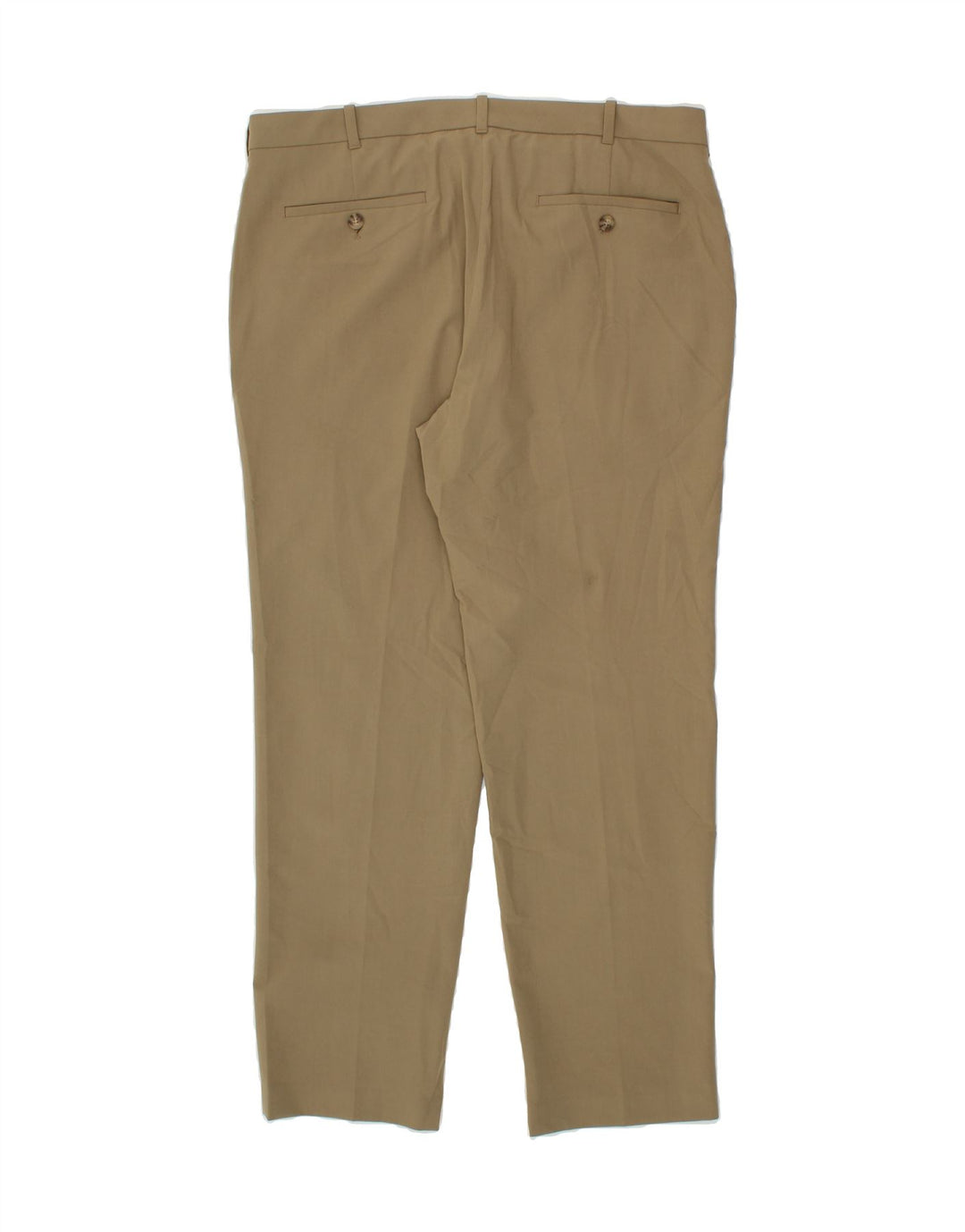 IZOD Mens Slim Suit Trousers W34 L28 Beige Polyester Vintage Izod and Second-Hand Izod from Messina Hembry 