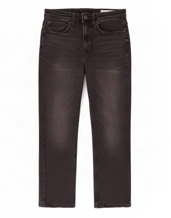 Женские прямые джинсы Zara EU 34 2XS W24 L26, серый хлопок