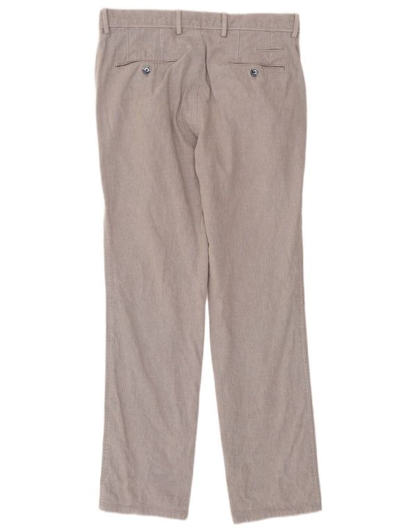 Мужские брюки-чиносы Massimo Dutti EU 38 Small W30 L29 Серый Argyle/Diamond