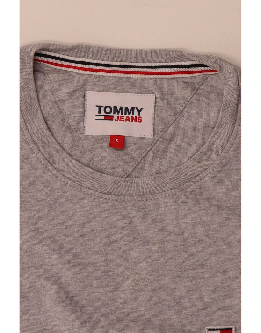 Мужская футболка Tommy Hilfiger, маленькая, серая