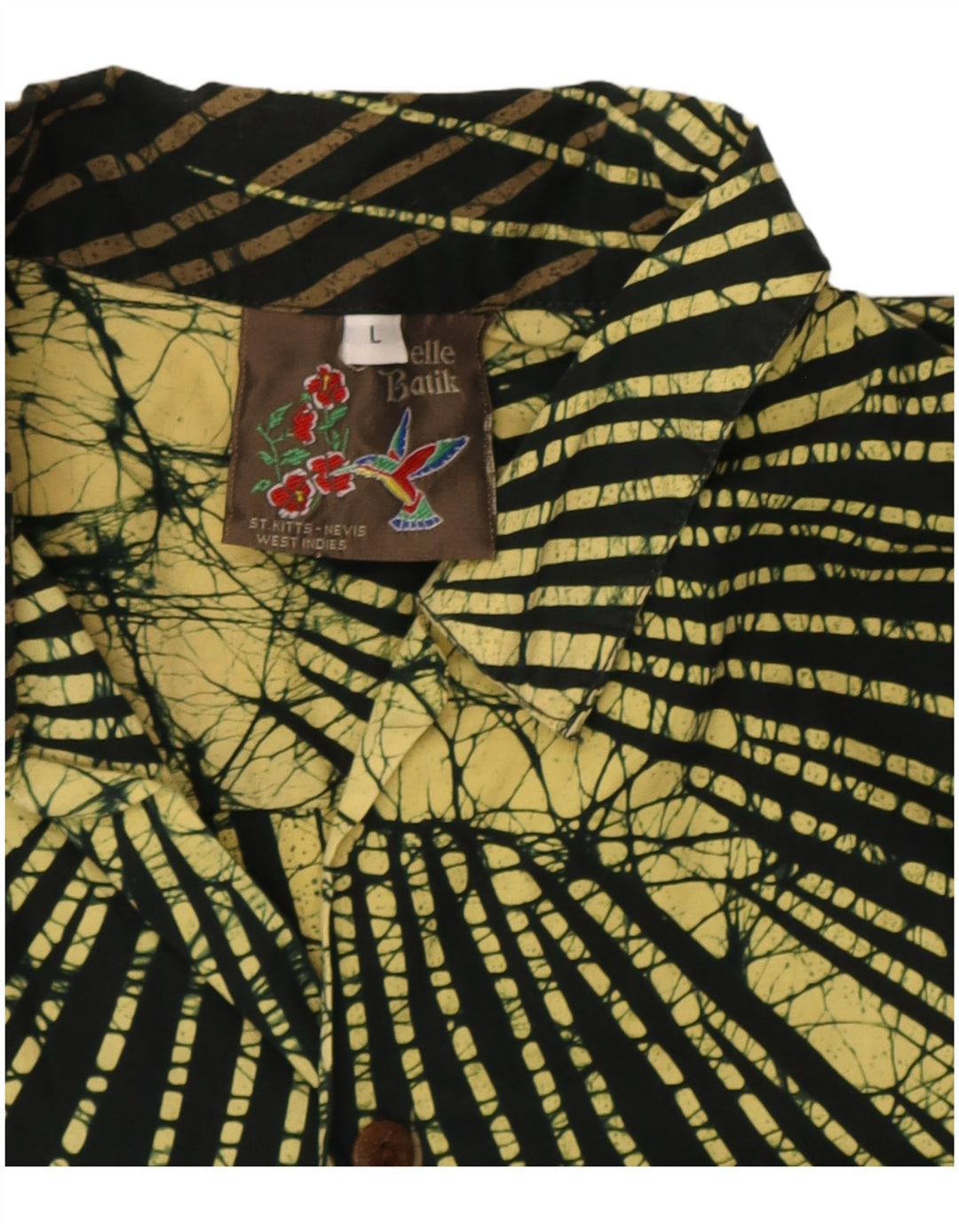 Мужская рубашка Caribelle Batik с абстрактным узором, большая разноцветная