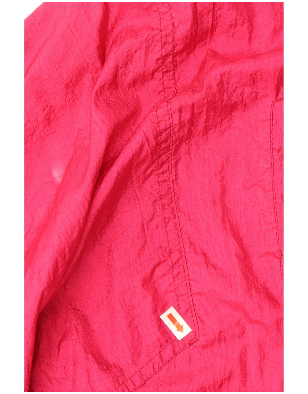 ROCK CREEK Womens Windbreaker Jacket UK 14 Medium Pink Colourblock 80s