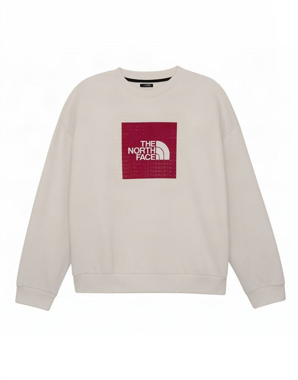 Женский свитер с рисунком The North Face, большой размер, белый хлопок, Великобритания, 16 шт.