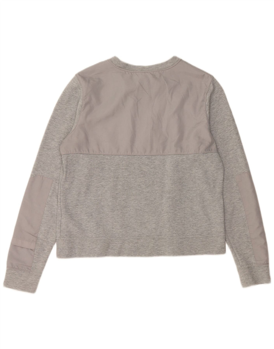 Женский свитер Nike UK 16, большой серый хлопок