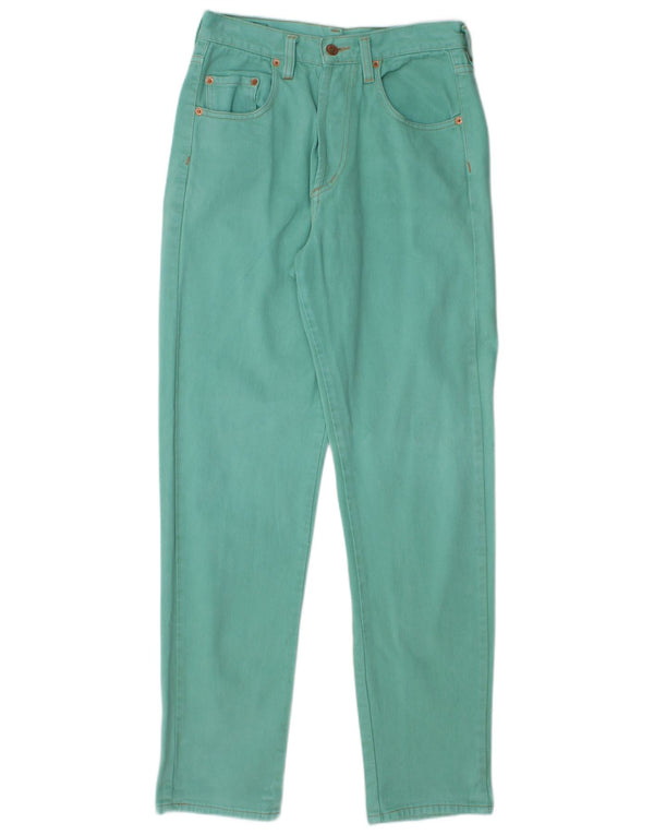 PEPE Jeans Женские конические повседневные брюки W30 L32 Бирюзовый хлопок