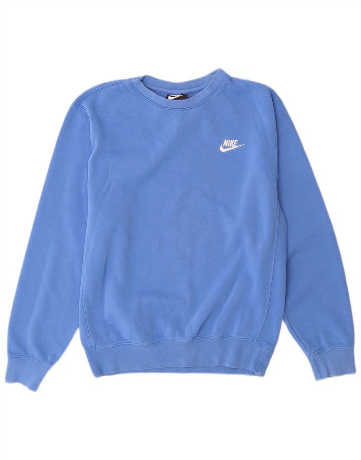 Мужской свитер Nike XS, синий хлопок