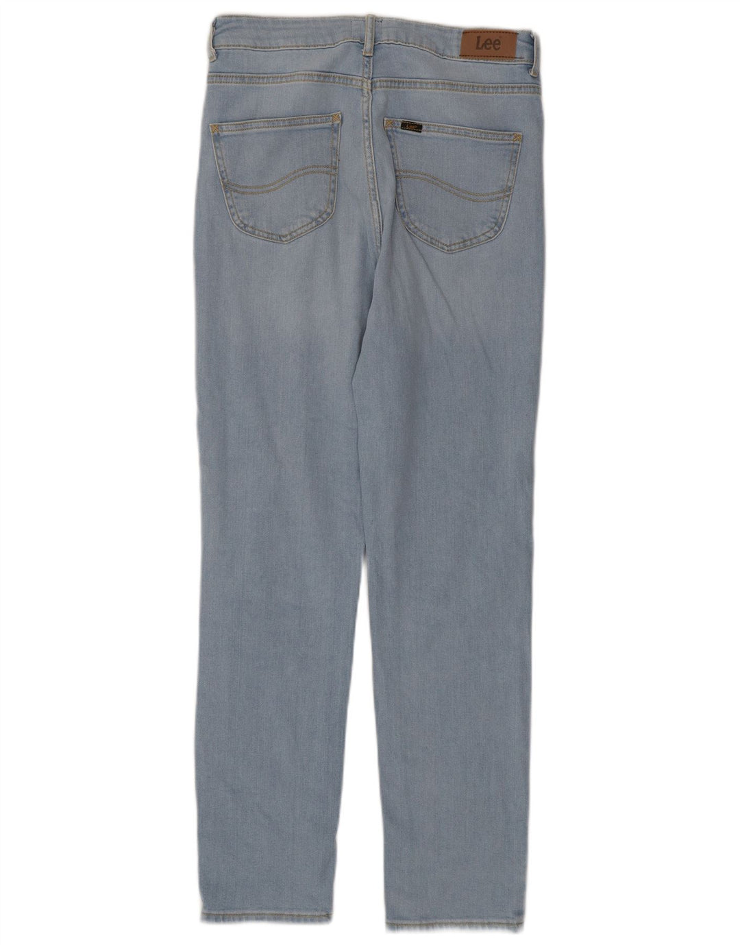 Узкие джинсы LEE для девочек 12–13 лет W28 L28, синий хлопок