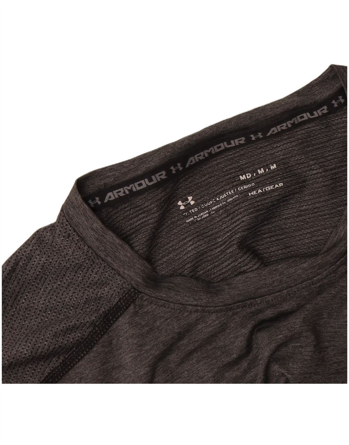 Мужская футболка Under Armour Top среднего серого цвета