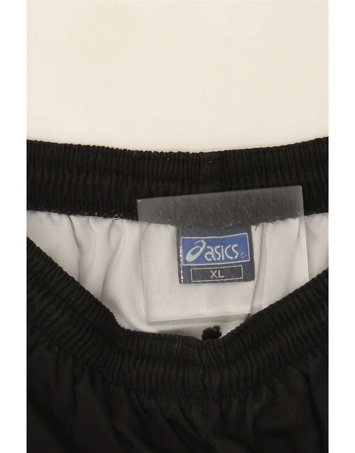 Мужские спортивные шорты с рисунком Asics XL, черный хлопок