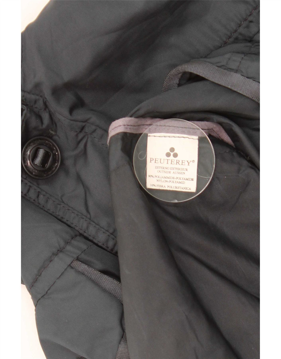 Мужская куртка PEUTEREY Utility UK 40, большая, серая, полиамид