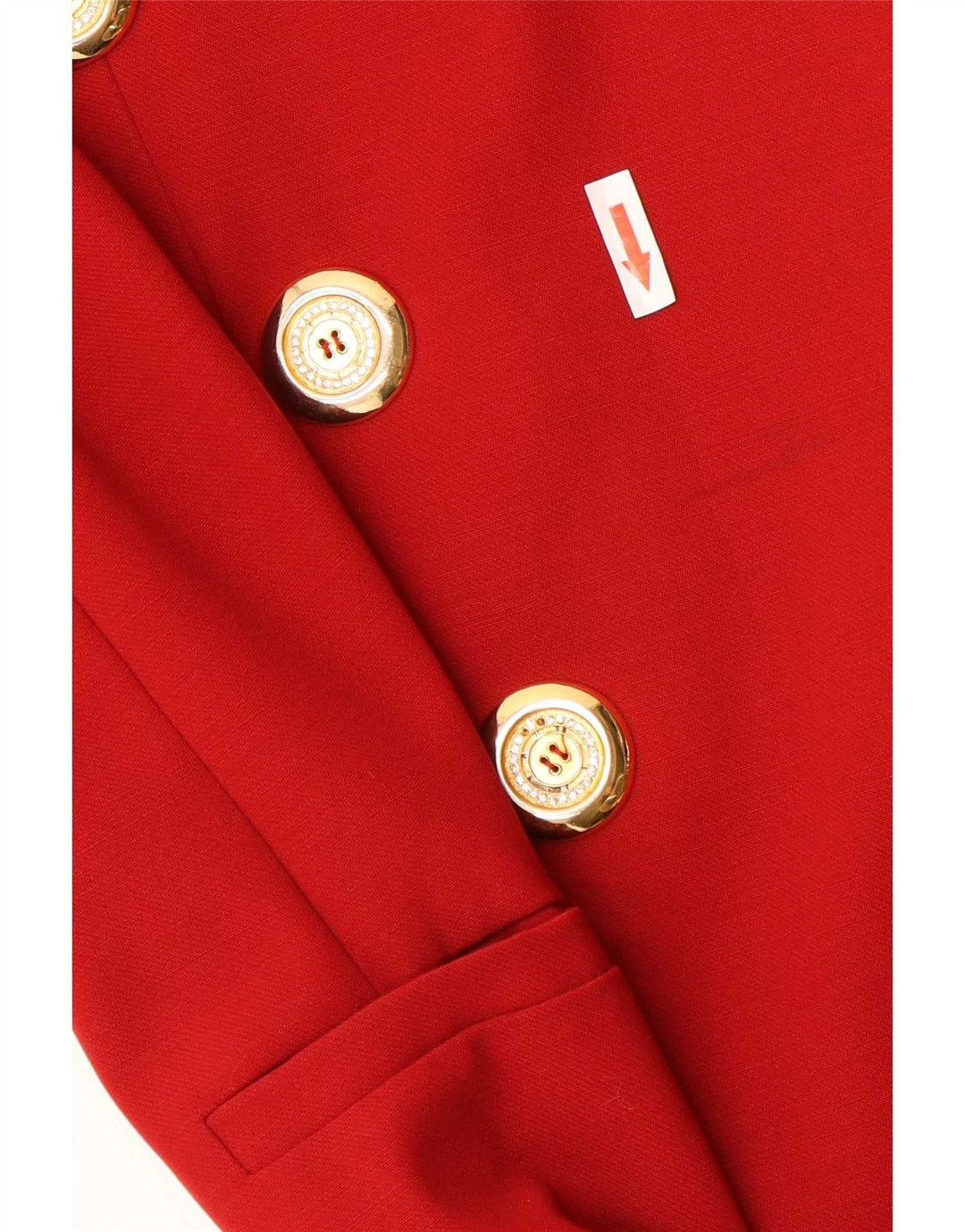 Женский пиджак на 1 пуговице Gai Mattiolo IT 48 XL, красная шерсть