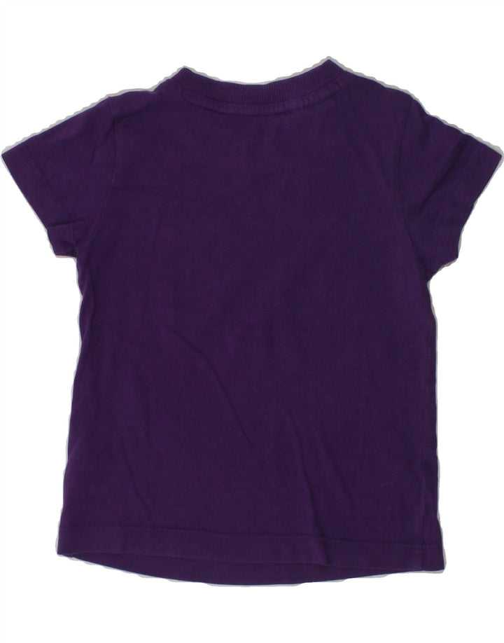 ADIDAS Baby Girls Graphic T-Shirt Top 6-9 Months Purple Cotton | Vintage Adidas | Thrift | Second-Hand Adidas | Used Clothing | Messina Hembry 