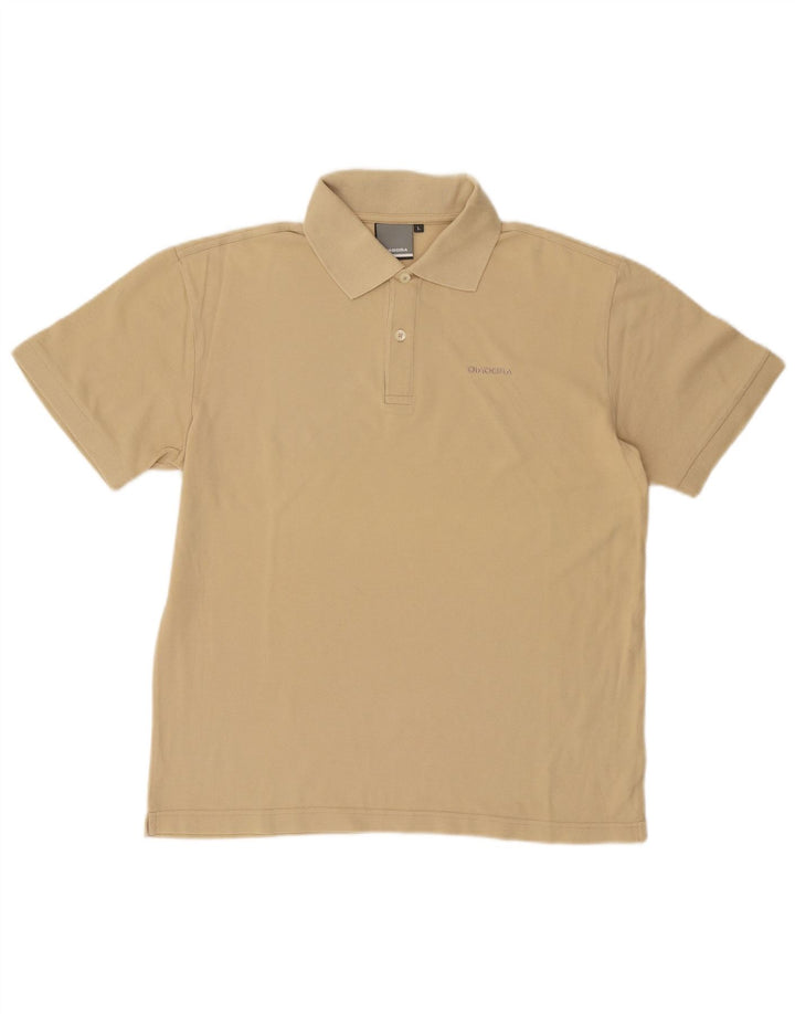 DIADORA Mens Polo Shirt Large Green Cotton