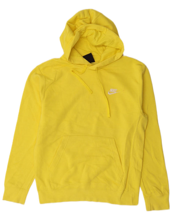 Мужской джемпер с капюшоном Nike XS, желтый хлопок