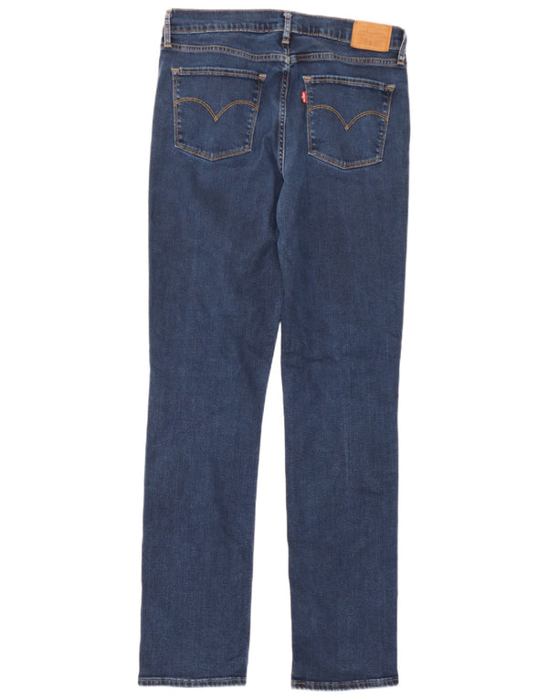Женские узкие джинсы Levi's W32 L32 синие